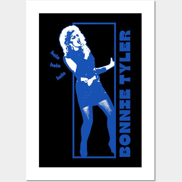 Bonnie tyler +++ 70s vintage Wall Art by TelorDadar